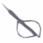CUTICLE SCISSORS WITH ARROW POINTED D SHAPE RINGS